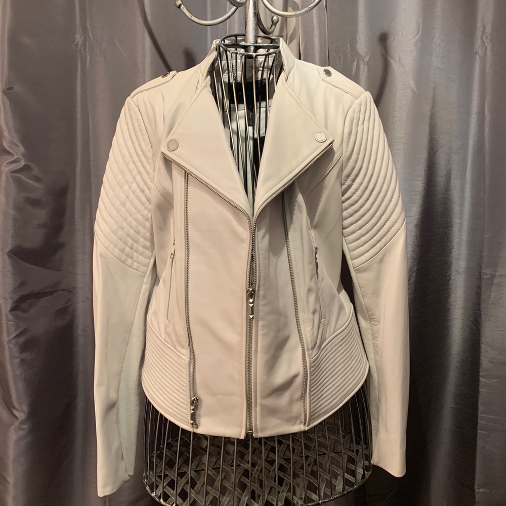 BCBGMAXAZRIA “Jennifer” leather jacket